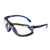 3M Lunettes de protection avec traitement antibuée Solus 1000 noir/bleu ,1 pièce