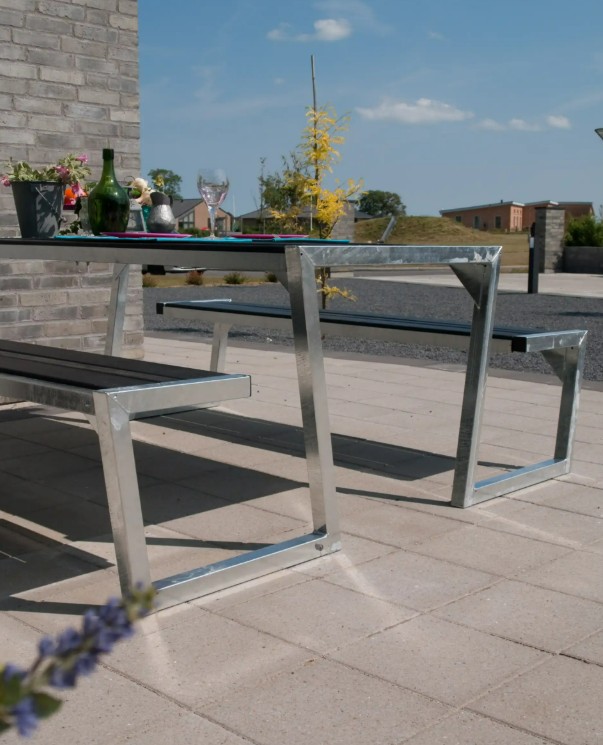 PLUS Mobilier de jardin modulable Zigma, disponible en plusieurs modèles