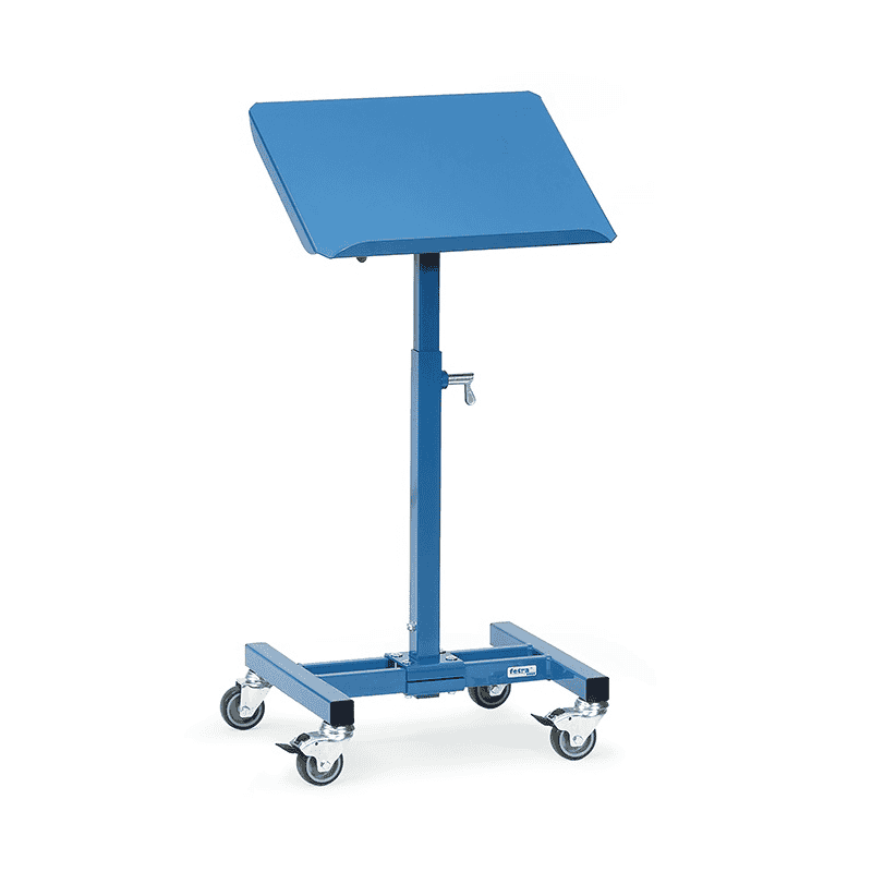 Fetra Materialständer neigbar, höhenverstellbar im 25 mm Raster, Tragkraft 150 kg