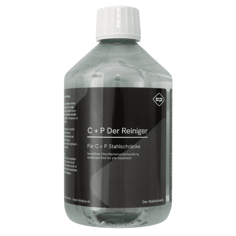 C+P Le nettoyant pour les armoires en acier, prétraitement de surface sans tensioactif, 500 ml