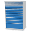 Bedrunka+Hirth Armoire à tiroirs, profondeur 736 mm, R 36-24, nombre de tiroirs 13