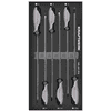 KRAFTWERK BASIC LINE EVA Schraubendreher-Einlage, extra lange Ausführung, 200 x 400 mm, 6-teilig