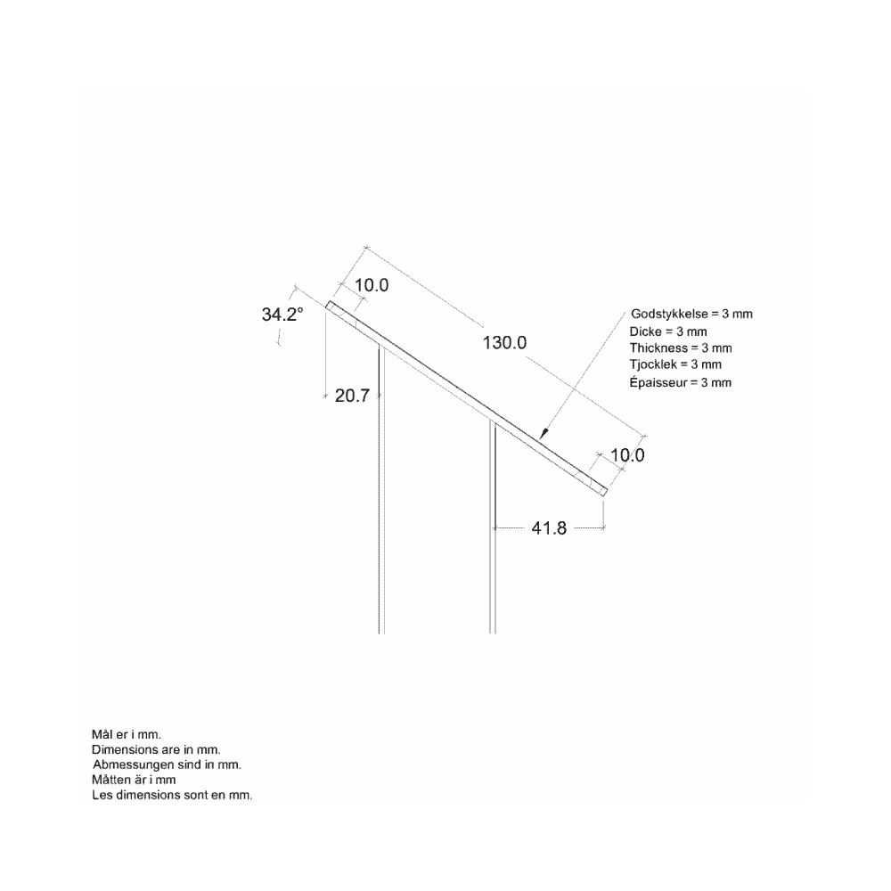 PLUS Poteaux en acier pour rampes d'escalier, avec socle et boulon, disponibles en 2 modèles différents
