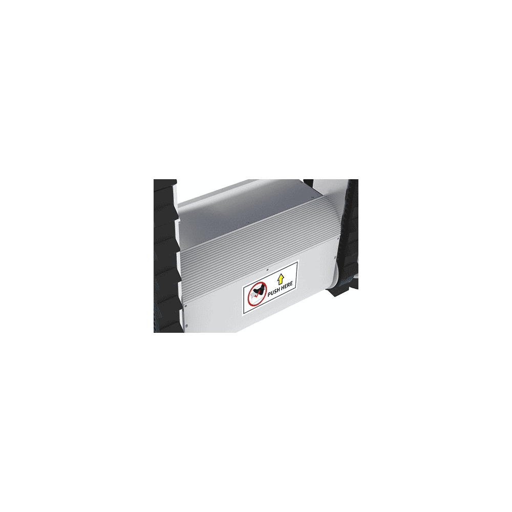 Treppensteiger mit Raupenantrieb und Bremse, Typ TS-105, elektrische Treppensackkarre, Tragkraft 105 kg