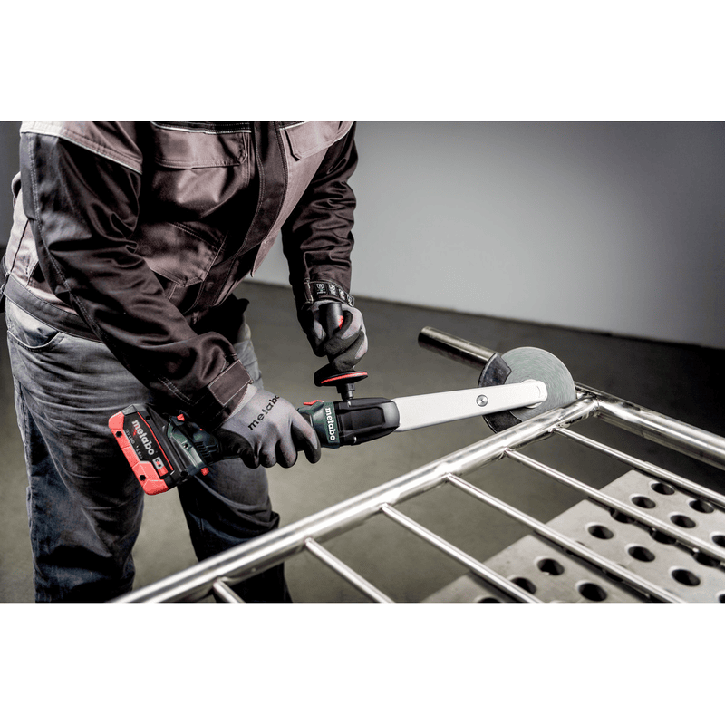 Metabo Meuleuse pour soudures d'angle à batterie KNSVB 18 LTX BL 150, 18 V (Solo), avec metaBOX 185 XL