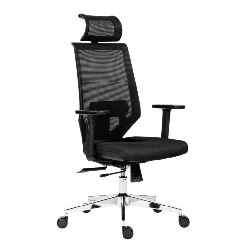 Ergonomischer Bürostuhl Edge mit Netzrückenlehne, in zwei Farben