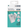Steffen Adaptateur de voyage World avec 2 ports USB-C, PD 65 W, max. 5 A, blanc