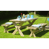 Nostalgie Plankengarnitur diverse Farben, 1770 x 1810 x 720 mm