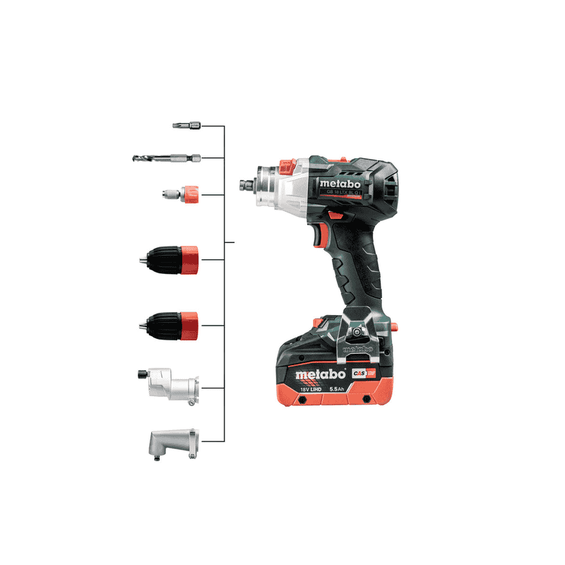 Metabo Akku-Gewindebohrer GB 18 LTX BL Q I, 18 V in zwei Ausführungen