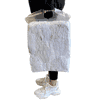 Putzlappen Premium Baumwoll-Tricot weiss auf Palette, 500 kg
