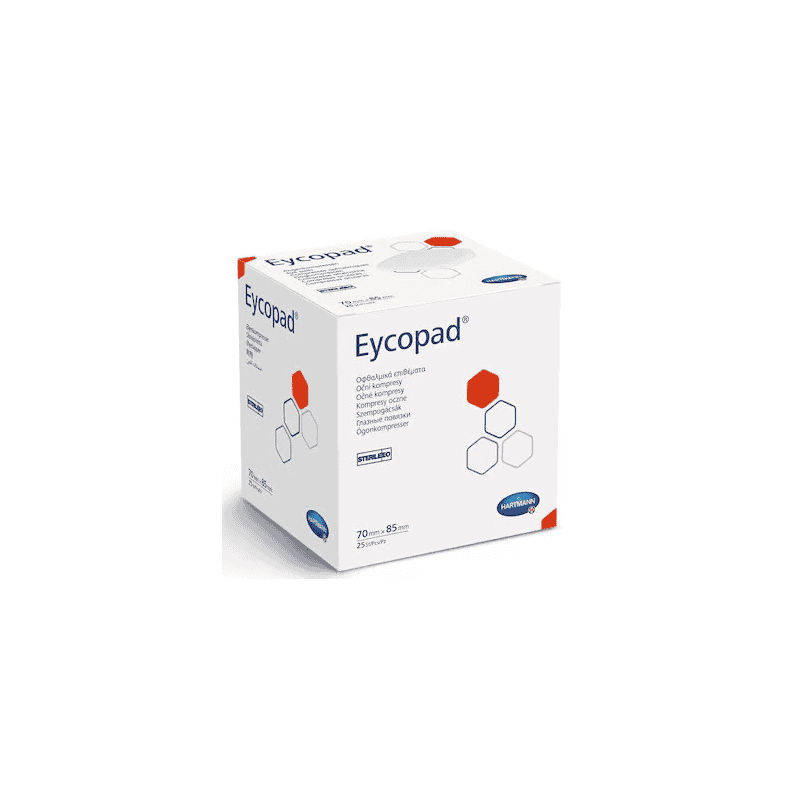 Augenkompressen steril Eycopad, 70 x 85 mm, weiss