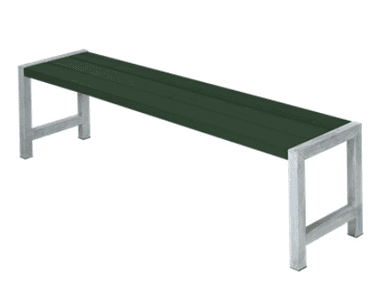 Planches-Banc de jardin, div. couleurs, avec ou sans dosserets