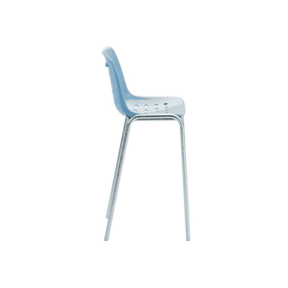 Schaffner Tabouret de bar Bermuda sans accoudoirs, disponible en plusieurs versions