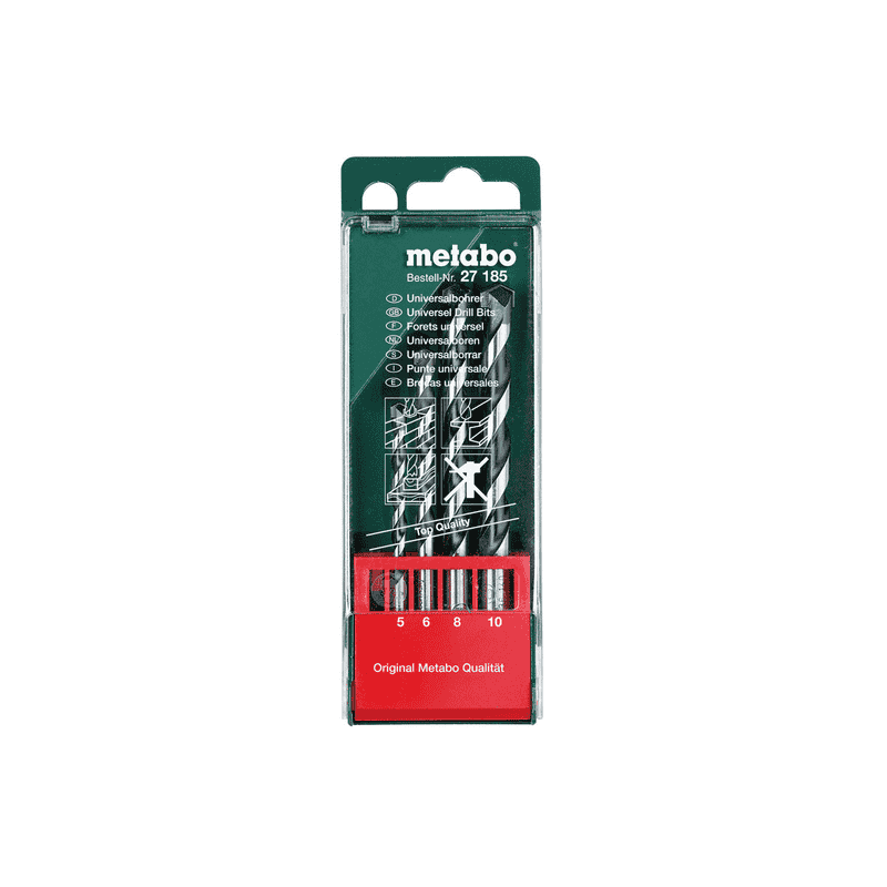 Metabo Universalbohrer-Kassette, 4-teilig