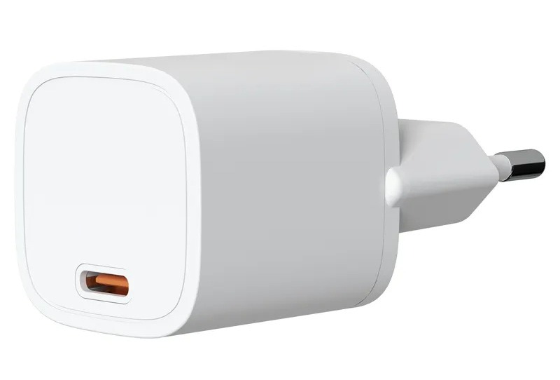 Steffen GaN Ladeadapter 20 W PD, 1 × USB-C, weiss