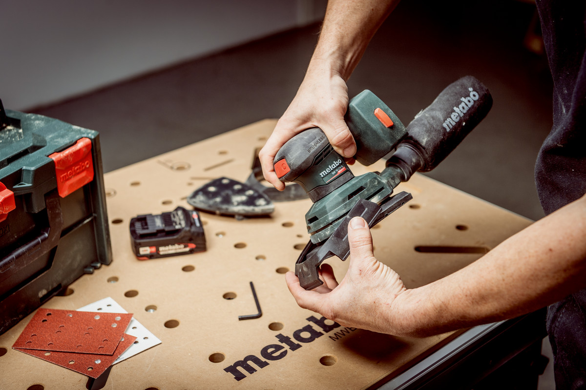 Metabo Akku-Multischleifer SM 18 LTX BL, 18 V in zwei Ausführungen