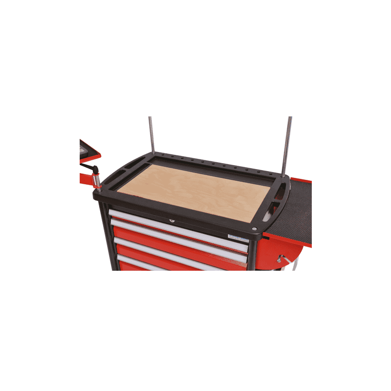 Bedrunka+Hirth Zubehör - Abdeckplatte zu Mobilem Werkstattwagen maxmobile 1, 570 x 280 x 15 mm