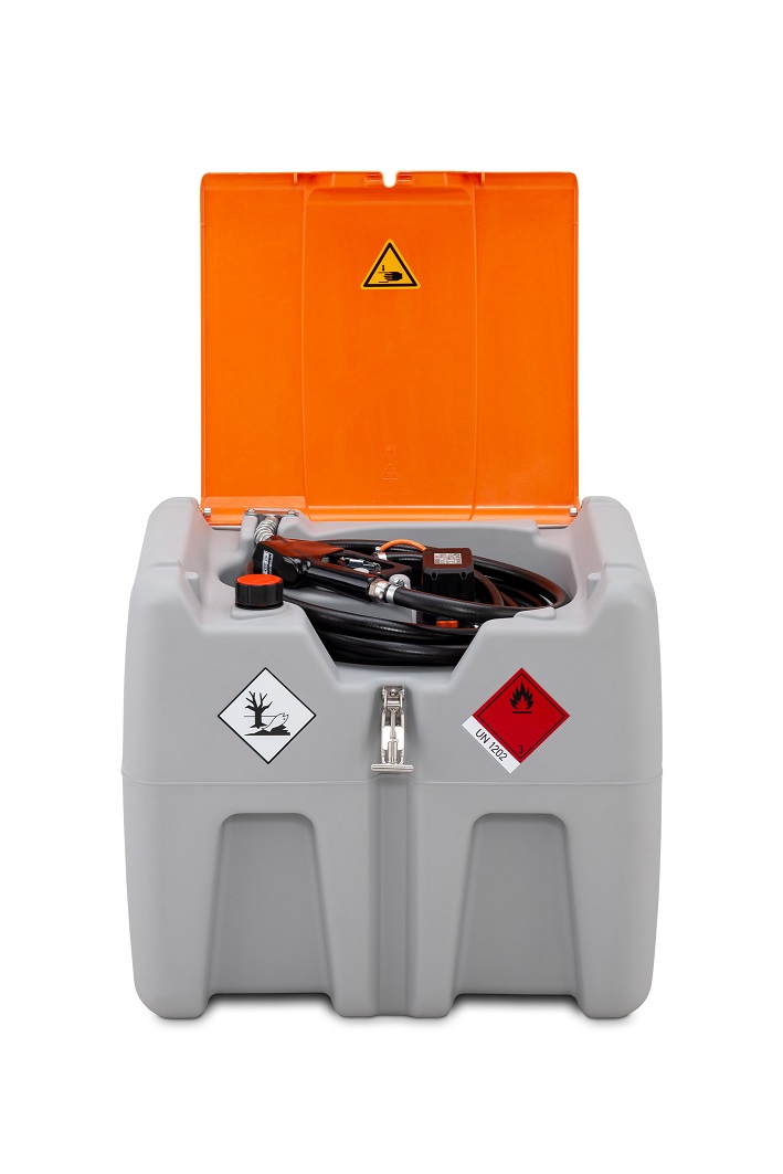 Dieseltankanlage DT-Mobil Easy mit CAS-Akkusystem, mobile Tankanlage für Diesel, komplett mit Pumpe