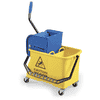Chariot de nettoyage compact avec presse à serpillières, capacité 2 x 15 litres