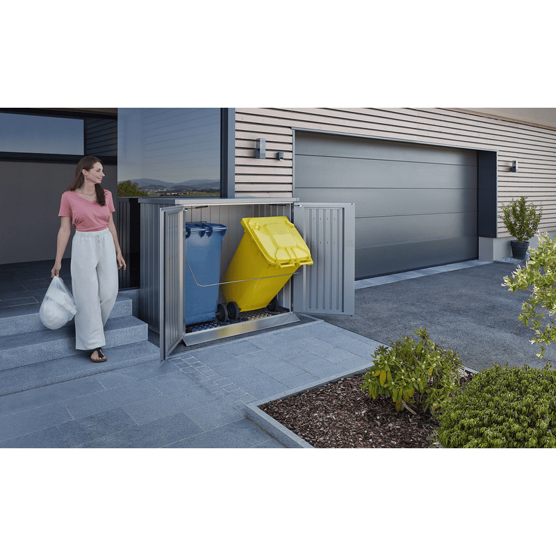 Biohort Doppel-Mülltonnenbox ALEX® Duo, in 3 Farben