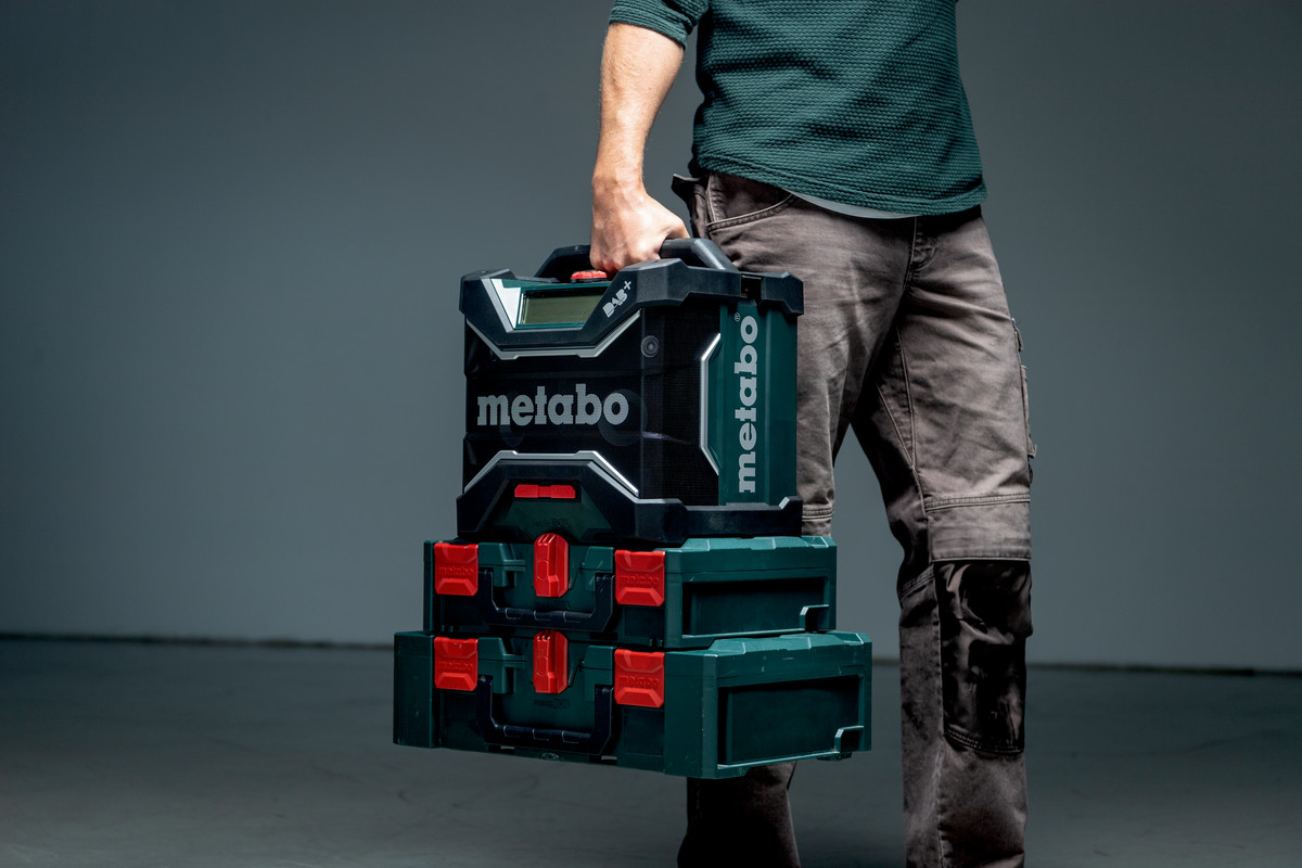 Metabo Akku-Baustellenradio RC 12-18 32W BT DAB+, 18 V ohne Akku