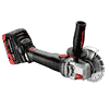 Metabo Akku-Winkelschleifer WB 18 LT BL 11-125 Quick, 18 V mit 2x Li-Power Akkus (18 V / 5.2 Ah), Ladegerät ASC 55 und metaBOX 165 L
