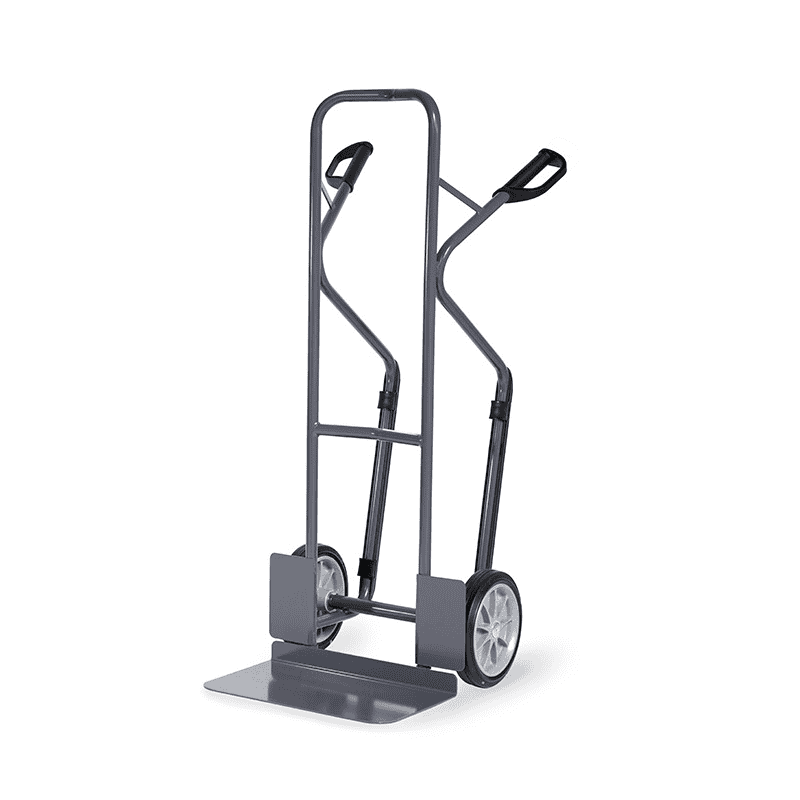 Fetra ESD-Stapelkarre mit Stahlblechschaufel, Höhe 1300 mm