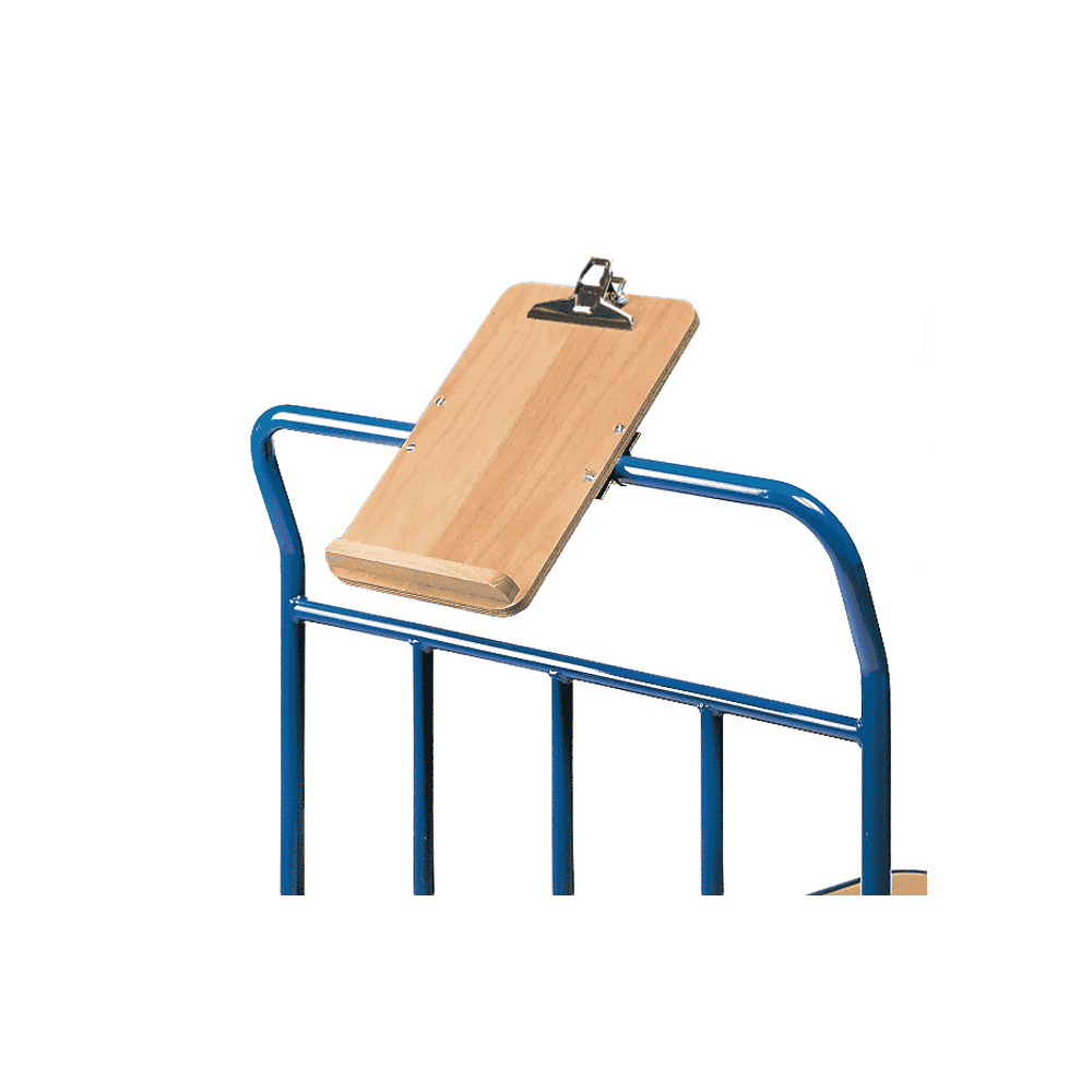 Ecritoire DIN A4 verticale - Accessoire pour chariots de transport, chariots préparateurs etc. 