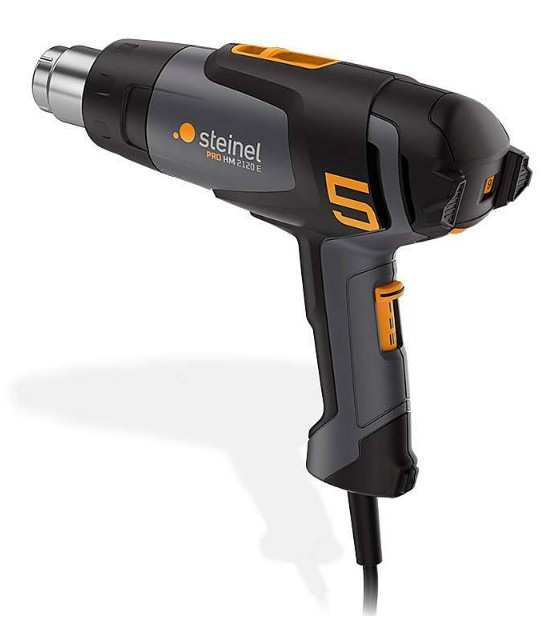 Souffleur d'air chaud HM 2120 E Kit d'électricien dans un coffret, souffleur d'air chaud 2200 W, 80–630 °C