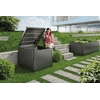 biohort Komposter MonAmi, dunkelgrau-metallic, 1020 x 1020 x 840 mm