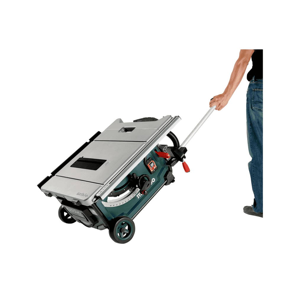 Metabo Tischkreissäge TS 254 mit Untergestell und Trolleyfunktion, 2000 Watt
