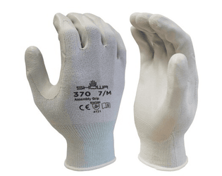 Mechanikschutzhandschuhe Showa 370W, weiss, Nitril-beschichtet, EN388 4121X