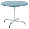 Schaffner Table de salon Davos, ronde, résistante aux intempéries et rabattable, en diverses exécutions
