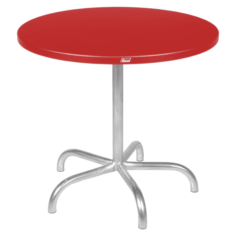 Schaffner table de jardin ronde Säntis, Ø 800 mm, en diverses couleurs