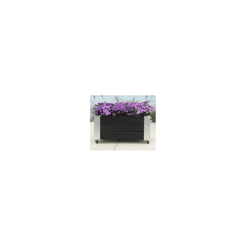 Hochbeet für Blumen Cubic, zwei Farben, diverse Grössen