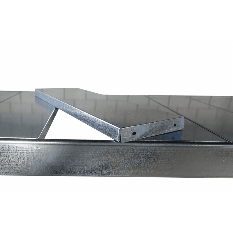 Fachbodenregal Komplettset M50, Gesamttraglast 2800 kg, in zwei Ausführungen