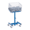 Fetra Materialständer neigbar, höhenverstellbar im 25 mm Raster, Tragkraft 150 kg