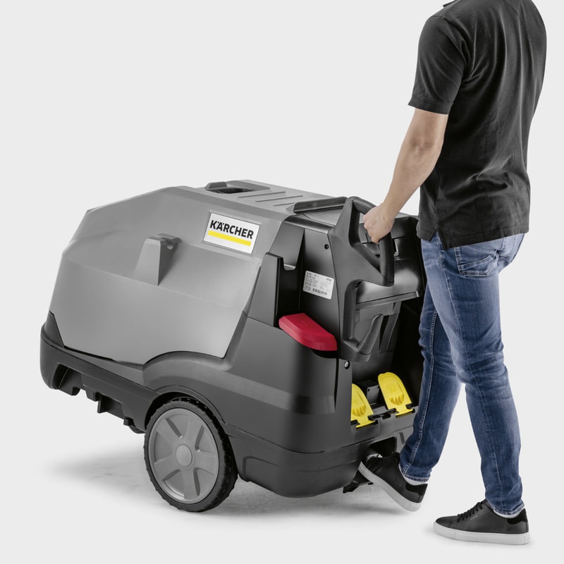 Kärcher Nettoyeur haute pression HDS 12/18-4 SXA avec enrouleur intégré et 20 m de flexible HP