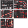 KRAFTWERK PRO LINE Werkstattwagen PT800 7 Schubladen, inkl. Werkzeug, 283-teilig, BxTxH 800 x 479 x 1000 mm