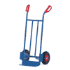 Diable en tube d'acier, hauteur 1150 mm, pelle standard