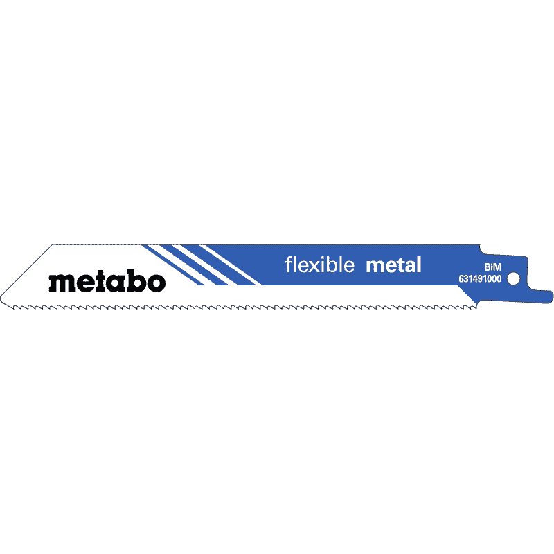 Metabo Säbelsägeblatt "Flexible Metal" 150 mm x 0.9 mm, 5 Stück