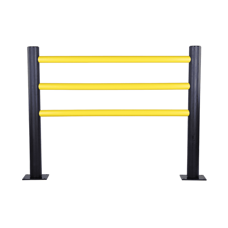 Barrière pietonne modulaire "Delta" avec 3 barres