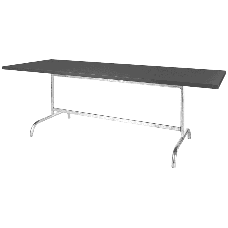 Schaffner Table métallique SÄNTIS, design rétro, en divers modèles