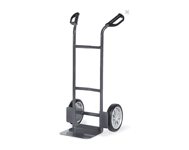 Fetra ESD-Stapelkarre mit Stahlblechschaufel, Höhe 1150 mm