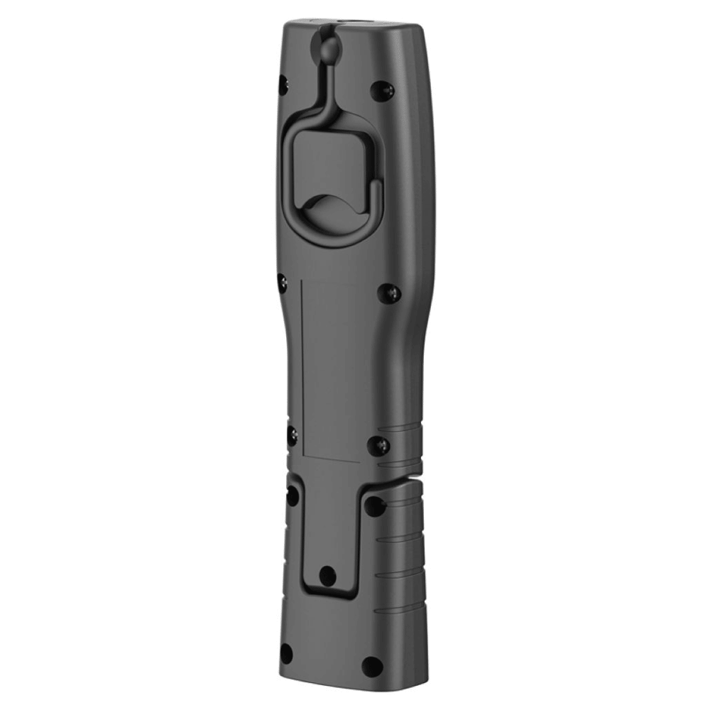 Steffen LED Akku-Handleuchte 2.5 W, 250 + 70 lm, 5700 K, 180° drehbar, IP20, schwarz/orange