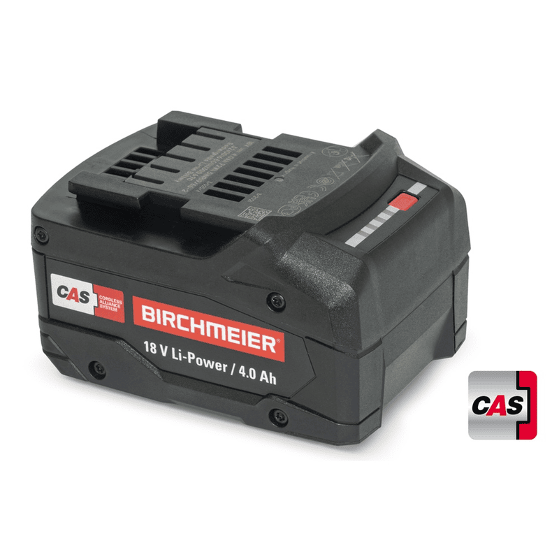Birchmeier Li-Power / LiHD Akkupack 18 V zu CAS-Akkusystem, fünf Varianten
