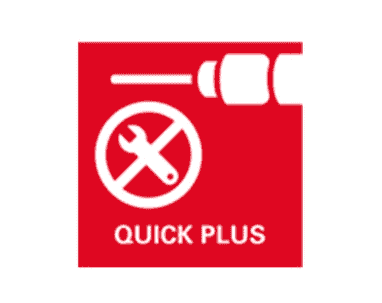 Metabo Fixation à changement rapide pour embouts et douilles "QuickPlus"