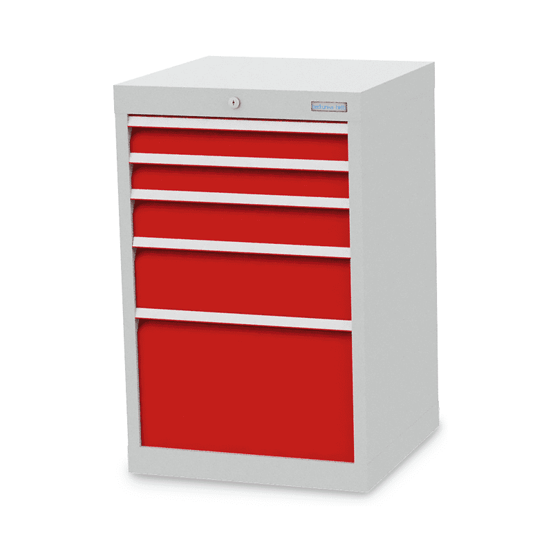 Bedrunka+Hirth Armoire à tiroirs, profondeur 500 mm, R 18-16, nombre de tiroirs 5