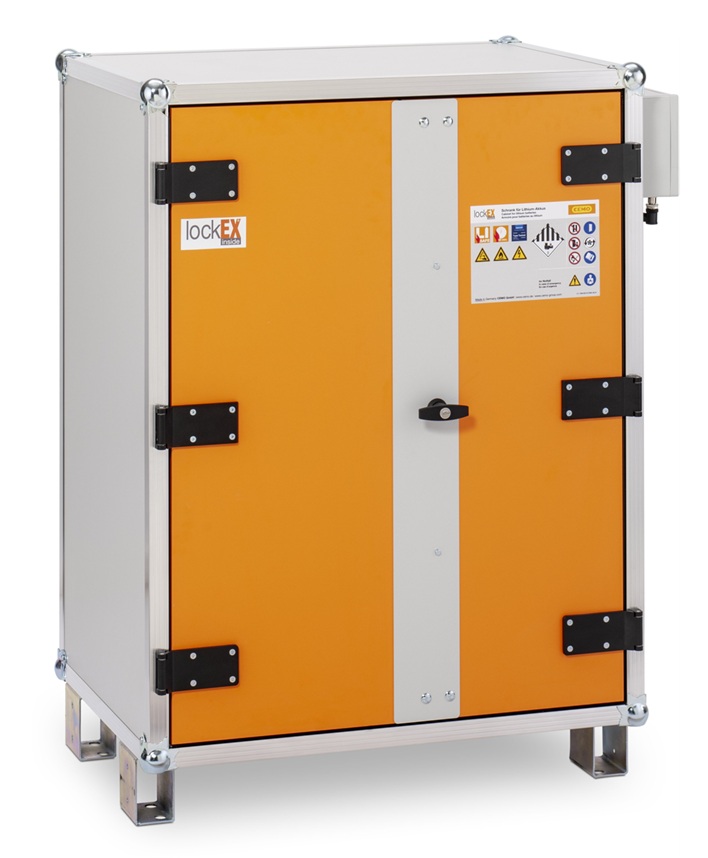 Cemo Akku-Lade- und Lagerschrank 8/10 Premium Plus LockEX 2.0, diverse Ausführungen