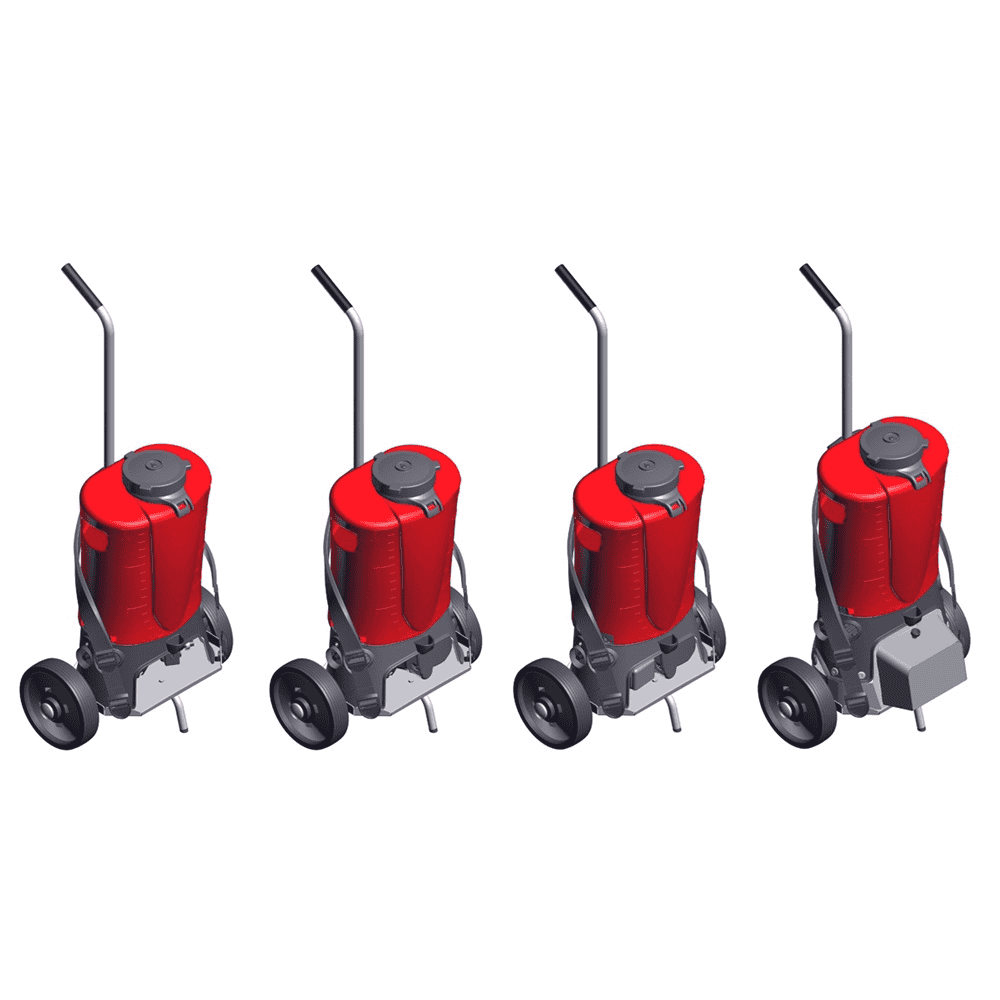 Birchmeier Edelstahl-Handwagen H2 - Zubehör zu Rückensprühgerät